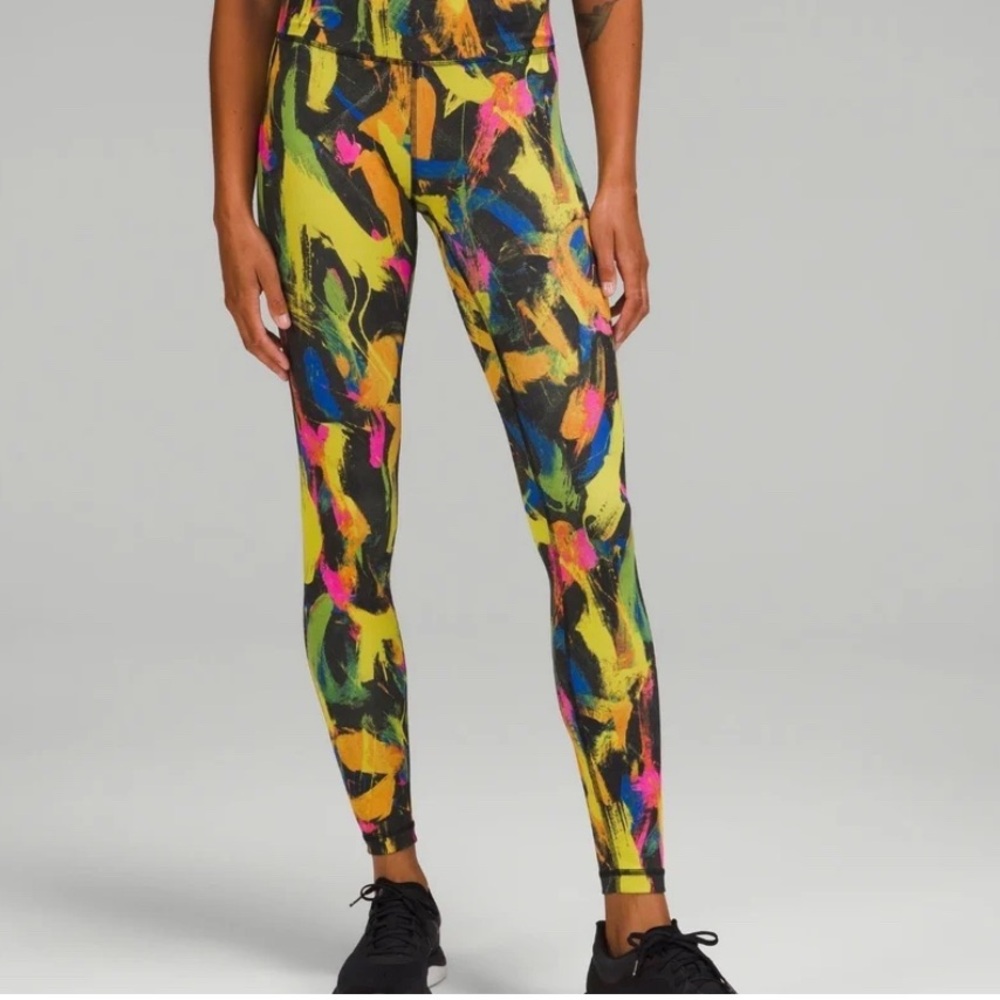 Lululemon Wunder Train High Rise Leggings 25”